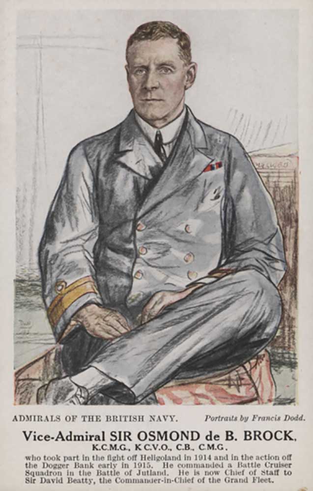 Vizeadmiral Sir Osmond de B Brock von Francis Dodd