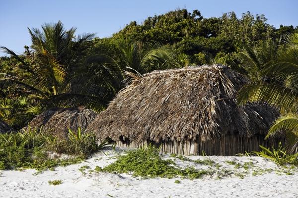 cabana on the beach von Franck Camhi