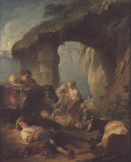Pastoral Scene von François Boucher