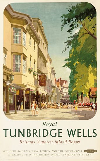 Royal Tunbridge Wells, poster advertising British Railways von Frank Sherwin