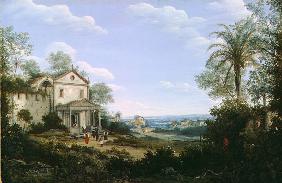 View of the Jesuit Church at Olinda, Brazil 1665