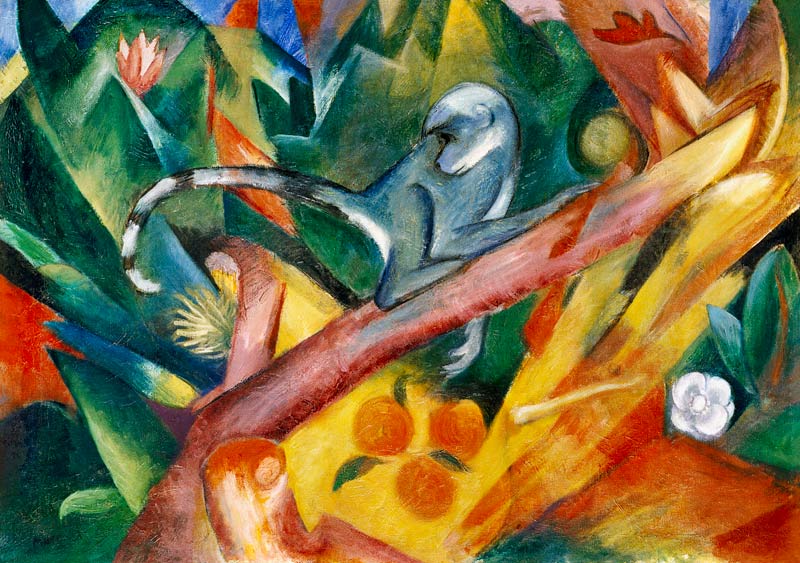 Affe von Franz Marc