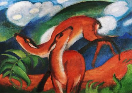 Rote Rehe II 1912