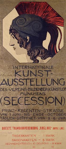 Plakat Int. Kunstausstellung