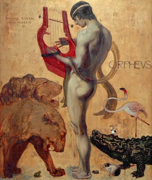 F.v.Stuck, Orpheus