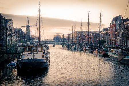 Der alte Hafen von Delfshaven