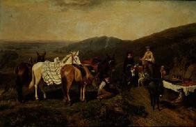 In the Malvern Hills 1858