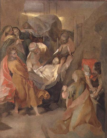 The Entombment of Christ von Frederico (Fiori) Barocci