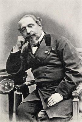 Napoleon III (1808-73) (b/w photo) 19th