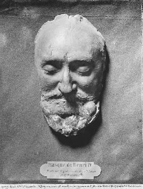 Death mask of Henry IV of France, 1793 (plaster)