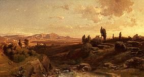 Gebirgslandschaft in Spanien von Fritz Bamberger