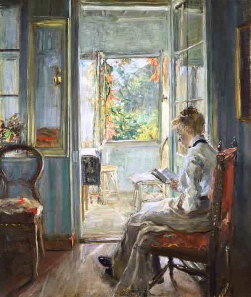 In der Verandatür 1902