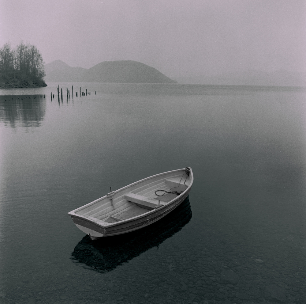 Ein Boot ohne Ruder von Fuyuki Hattori