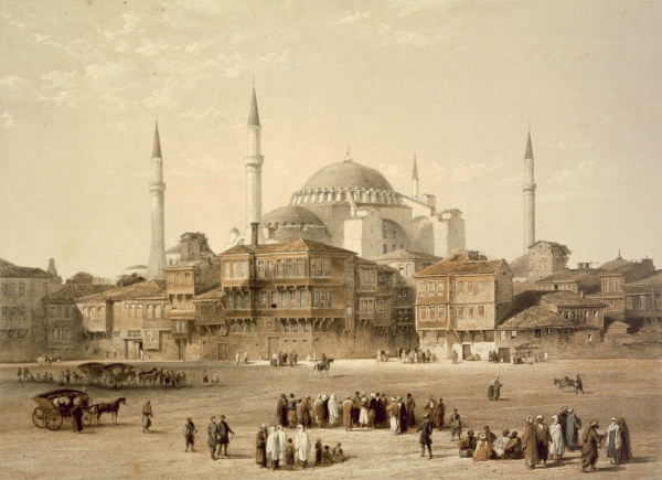 Konstantinopel, Hagia Sophia von Gaspard Fossati