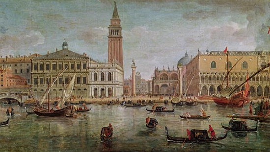 View of Venice von Gaspar van (Gaspare Vanvitelli) Wittel