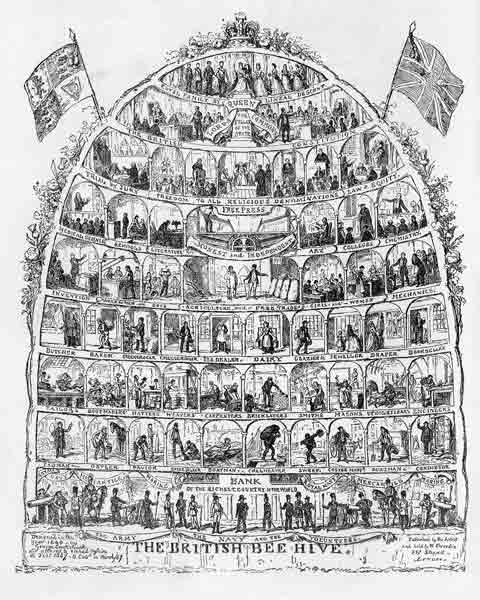 The British Beehive von George Cruikshank