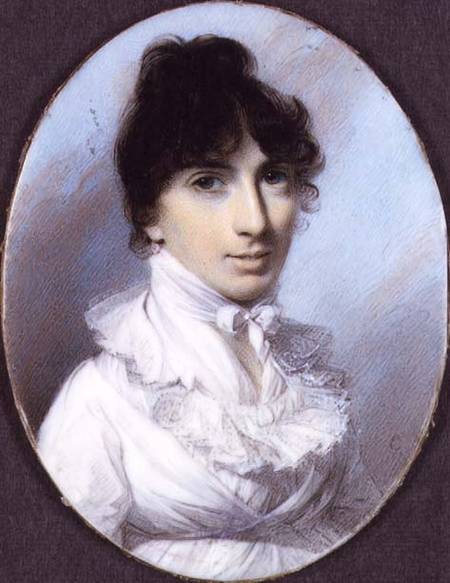 Miniature of Miss Anne Seton von George Engleheart