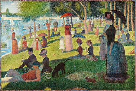 Ein Sonntagnachmittag auf der Insel La Grande Jatte 1884/86