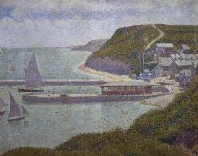 Harbour at Port-en-Bessin at High Tide 1888