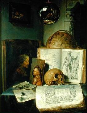 Still Life with a Skull