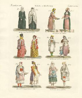 Turkish national costumes