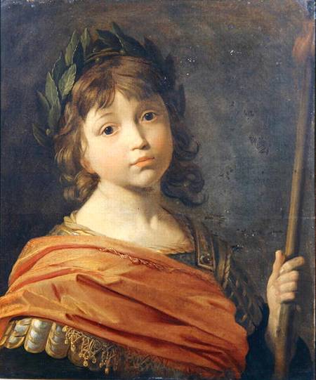 Prince Rupert (1619-82) when a boy as Mars von Gerrit van Honthorst