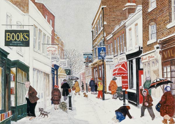 Flask Walk, Hampstead von  Gillian  Lawson