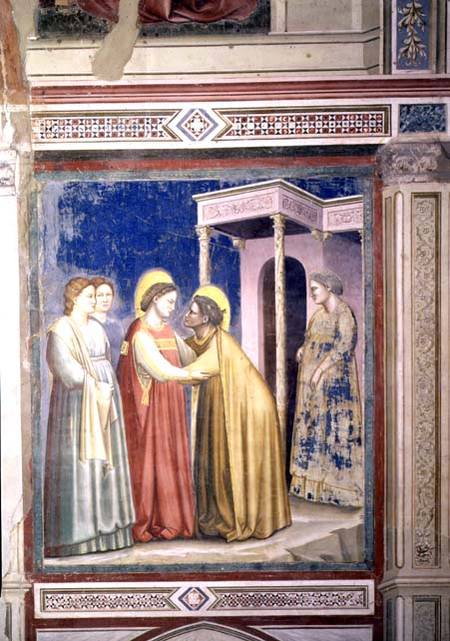 The Visitation von Giotto (di Bondone)