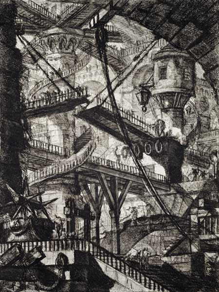 Carceri VII von Giovanni Battista Piranesi