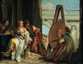 Alexander der Grosse und Campaspe im Atelier von Apelles I.