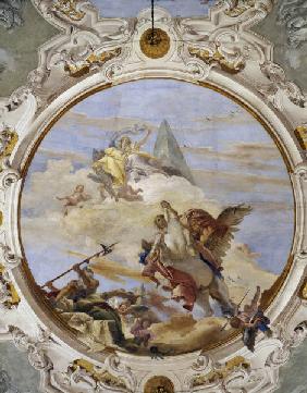 G.B.Tiepolo, Bellerophon auf Pegasus