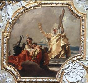 G.B.Tiepolo, Fides, Caritas u.Spes