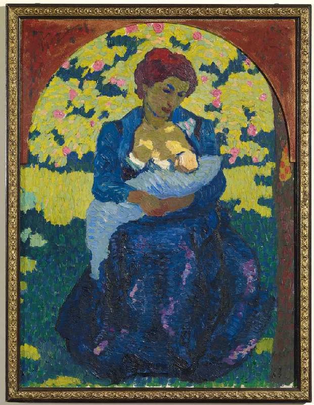 Mutter und Kind von Giovanni Giacometti