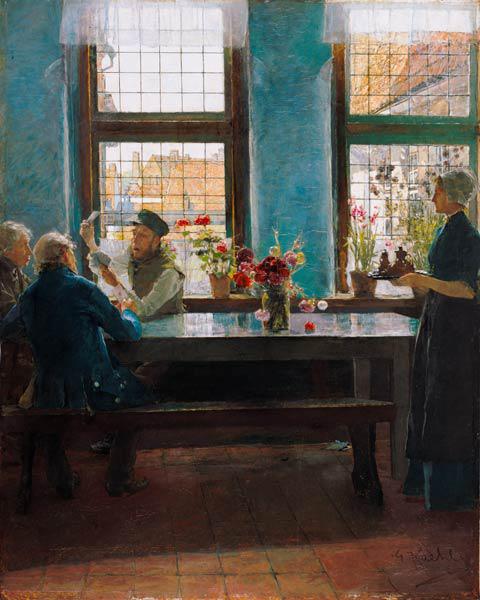 Die Kartenspieler 1885