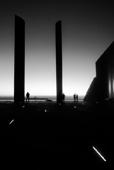 Sunset in Lisbon N¬™3 BW 2019