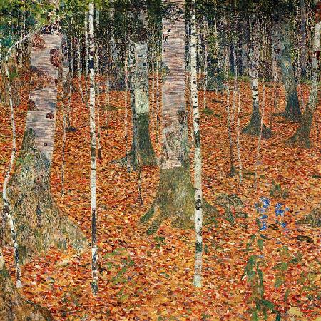 Birkenwald im Herbst. 1903