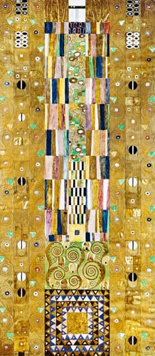 Werkvorlage zum Stoclet-Fries. Schmalwan - Gustav Klimt als Kunstdruck oder  Gemälde.