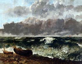 La mer orageuse (La vague)