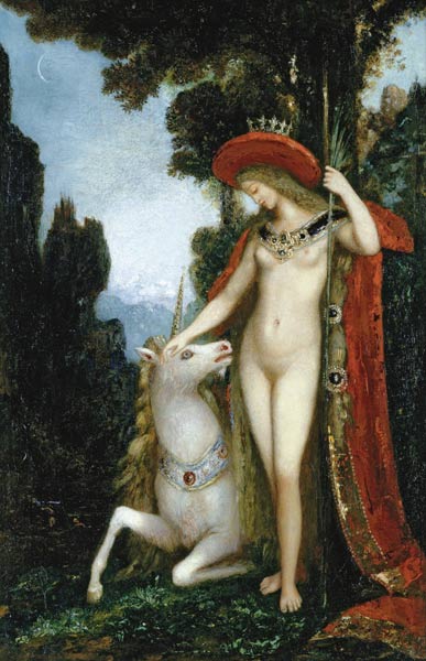 Das Einhorn von Gustave Moreau