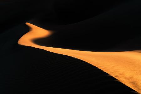 Tanz des Lichts in der Wüste