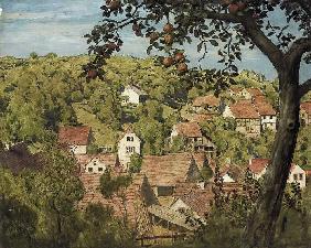 Blick auf Mammolshaim im Taunus 1890