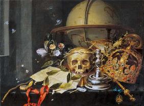 Vanitas-Stillleben 1635