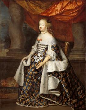 Porträt von Maria Theresia von Spanien (1638-1683), Königin von Frankreich und Navarra