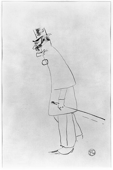 A House Doctor, Gabriel Tapie de Celeyran (1869-1930) 1894 von Henri de Toulouse-Lautrec