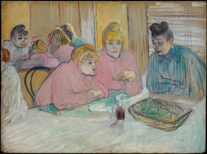 Damen im Esszimmer von Henri de Toulouse-Lautrec