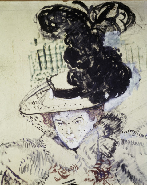 Misia Natanson von Henri de Toulouse-Lautrec