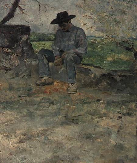 Young Routy at Celeyran von Henri de Toulouse-Lautrec