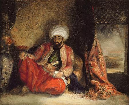 A Turk Smoking a Pipe