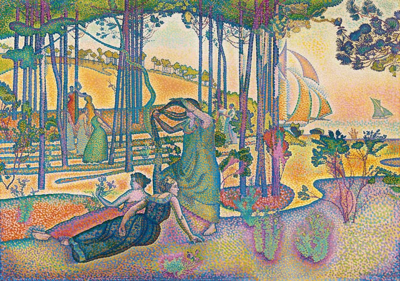 Abendluft L'Air du soir von Henri-Edmond Cross