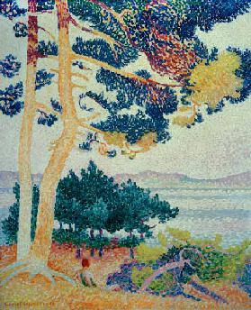 Pardigon, Küste der Provence, Abendstimmung 1907